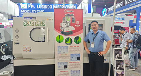 在印度尼西亚展会的首次亮相